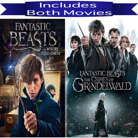 Fantastic Beasts 1 And 2 Movies Dvd Set Pristine Sales