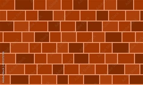 Pixel Art 2d Brick Wall Texture Assets For Game Red Concrete