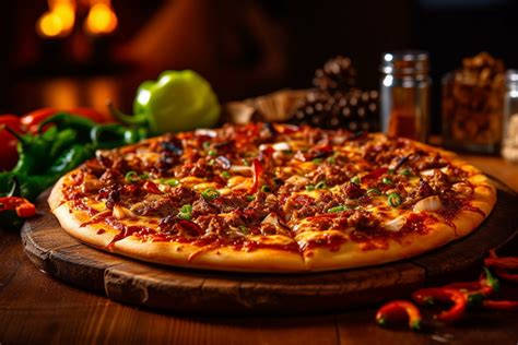 Barbecue Beef Pizza A Savory Delight For Meat Lovers