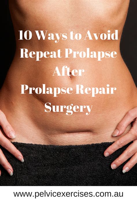 Repeat Prolapse After Prolapse Repair Is A Common Problem Physical