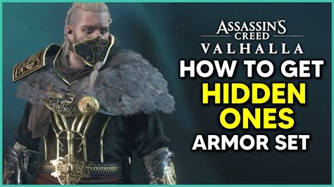 Assassins Creed Valhalla How To Get Hidden Ones Armor Complete Set