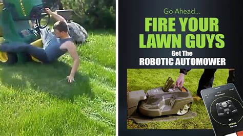 Funny Lawnmower Fails 2 Get The Automower At Premier Outdoor Youtube
