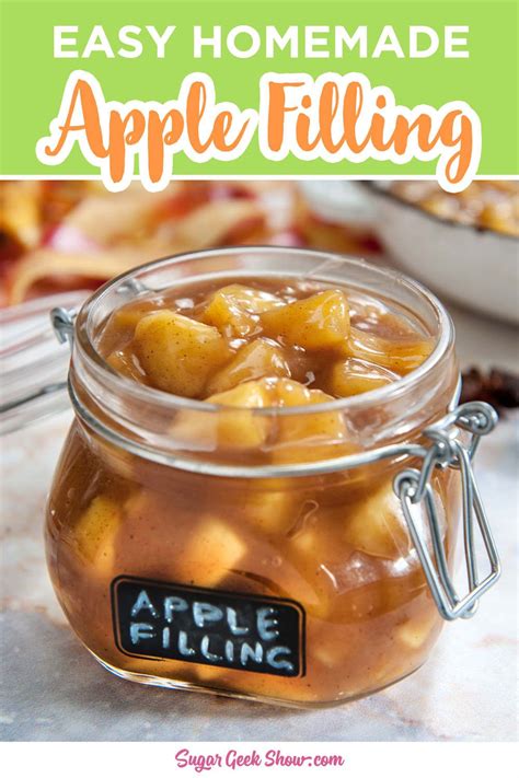 Our most trusted homemade apple pie filling recipes. Easy Apple Filling Recipe + Video Tutorial | Sugar Geek ...