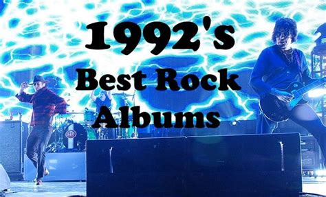 1992s Best Rock Albums Best Rock Album Bruce Springsteen Albums