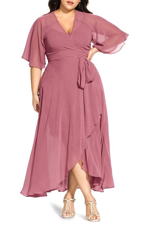 City Chic Enthrall Me Highlow Dress Plus Size Nordstrom