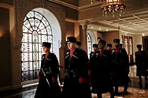 Rare Look At The World Of Jordan Royals Circassian Guards — Ap Images