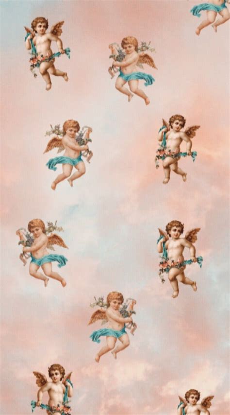 22 Amazing Aesthetic Baby Angel Wallpapers Wallpaper Box