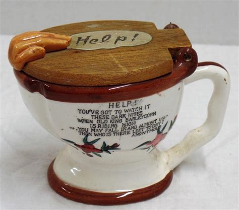 Toilet damage can be caused my harsh cleansers over time. Vintage Toilet Shaped Sugar Bowl Made Of Porcelain With Wood