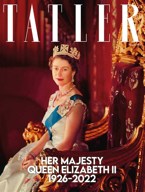 The Editor Pays Tribute To Her Majesty Queen Elizabeth Ii In The