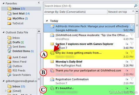 Feature 3 Easy Steps To Declutter Your Inbox In Outlook 2010