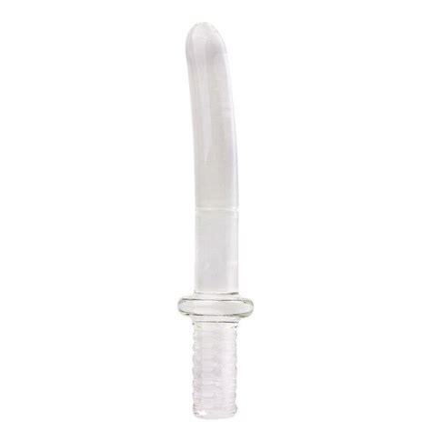 Diameter 16202530 Mm Stort Kristallhandtag Glas Dildo Realistisk Konstgjord Dildo Anal