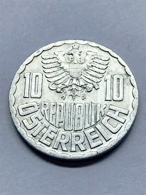 1955 Austria 10 Groschen Au 7857 Ebay