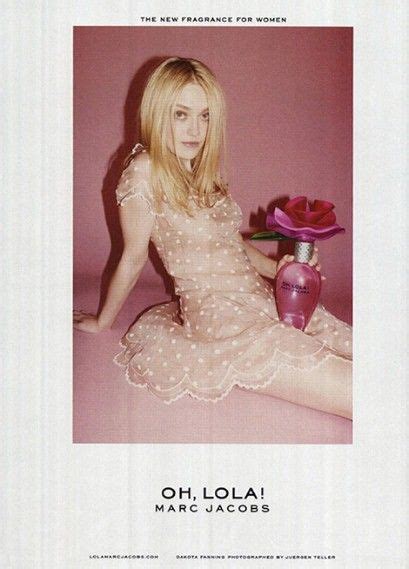 Fanning Was Also Featured In This Controversial Ad For Marc Jacobs Holding A Phallic Object