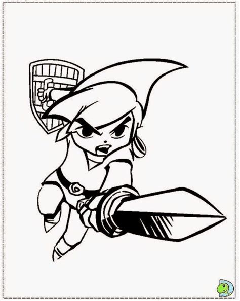 link zelda coloring pages coloring home