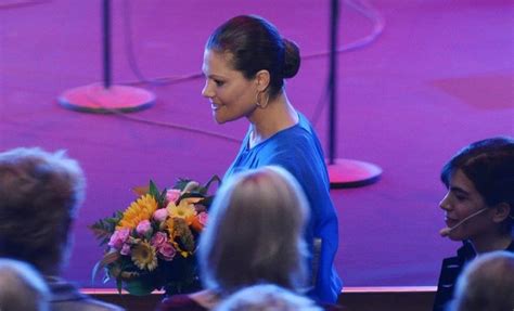 Crown Princess Victoria Attend An Award Ceremony In Stockholm