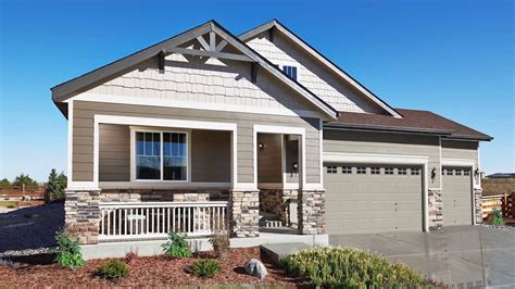 Browse house plans with curb appeal and modern interior layouts. The Alcott Floor Plan by Richmond American Homes - YouTube
