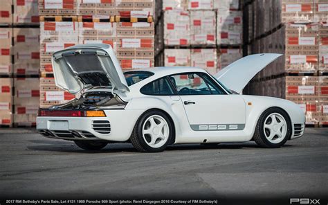 Rare Porsche 959 Sport Headed To Paris For No Reserve Auction P9xx