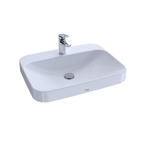 You use your bathroom faucets every day, but chances are, you don't give these fixtures a lot of thought. Arvina Rectangular 23 inch Vessel Bathroom Sink with ...