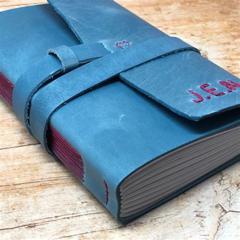 Gorgeous Thick Turquoise Leather 5 Year Diary An Easy Journal Which