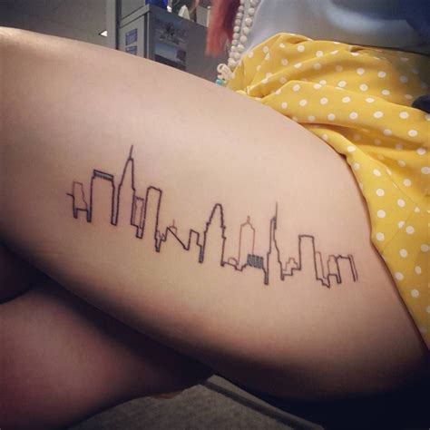 32 City Skyline Tattoos That Prove Home Is Where Your Ink Is Cool Tattoos For Guys Cool