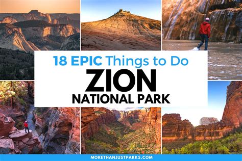 18 Epic Things To Do In Zion National Park Photos 2022