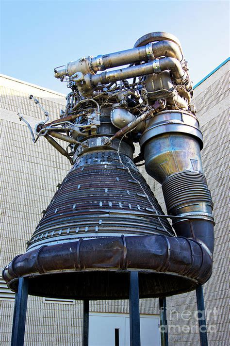 Saturn V F 1 Engine At Kansas Cosmosphere Photograph By Mark Williamson