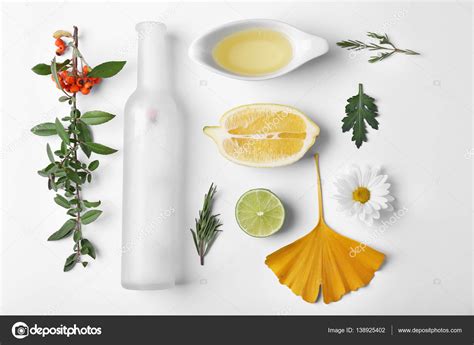 Natural Cosmetic Ingredients — Stock Photo © Belchonock 138925402