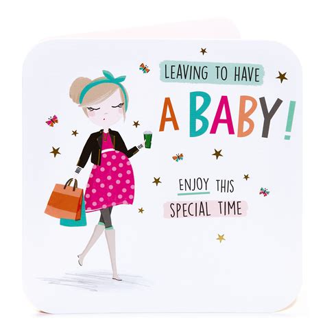 Buy Leaving Card - Leaving To Have A Baby for GBP 0.99 ...
