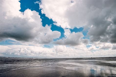 Dramatic Sky Beach Free Photo On Pixabay Pixabay