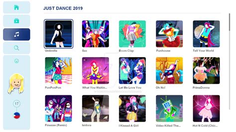 Just Dance 2019 Menu Template Dl In Desc By Thecrystalnote17 On