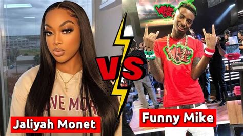 Jaliyah Monet Vs Funny Mike Lifestyle Comparison 2023 Youtube