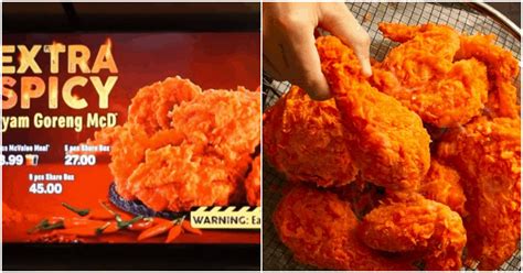 Spicy ayam goreng mcd will be back on sale starting friday (april 7). Ayam Goreng MCD Extra Spicy 3X menanti anda 25 Julai ini ...