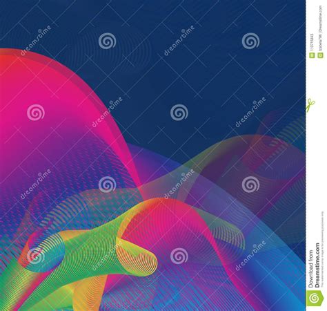 Multicolored Graphic Abstract Background Created From Overlapping