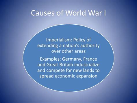 Ppt Causes Of World War I Powerpoint Presentation Free Download Id