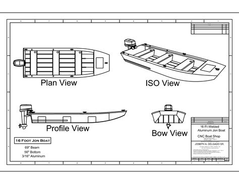 Aluminum Jon Boat Plans Free How To Building Amazing Diy Boat Boat