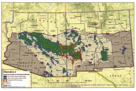 Wolf Map New Mexico Wildlife Federation New Mexico Wildlife Federation