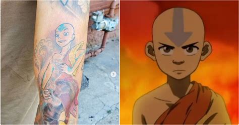 Avatar The Last Airbender Aang Tattoos You Have To See