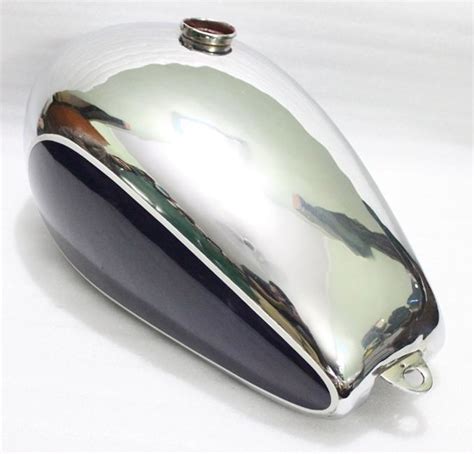 One set fuel gas tank. Triumph T120 custom chopper bobber motorcycle gas fuel ...