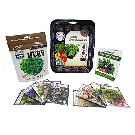 Sustainable Seed Culinary Herb Seed Collection Wgreenhouse 10 Variety