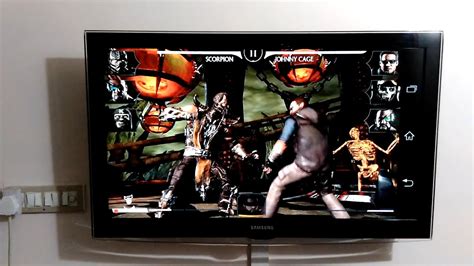 Mortal Kombat X Android Mhl Gameplay Sony Xperia Sp Youtube