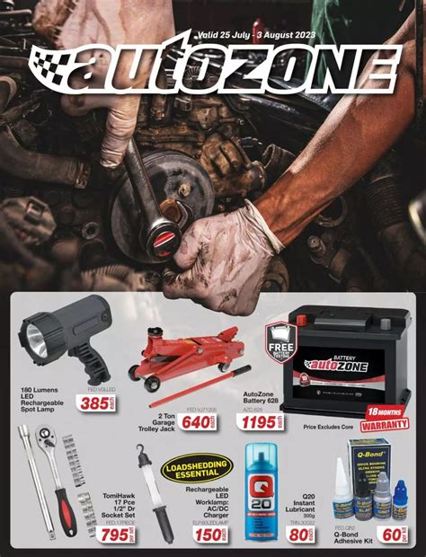 Autozone Specials 25 July - 3 August 2023 | Autozone Catalogue