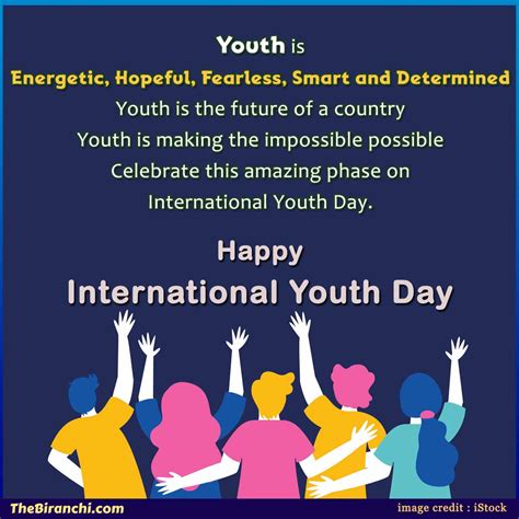 International Youth Day Wishes Messages And Quotes