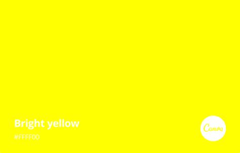 Everything About The Color Bright Yellow