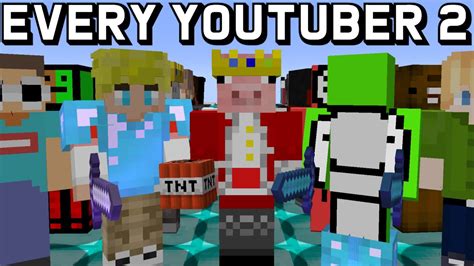 All Top Males Minecraft Youtubers