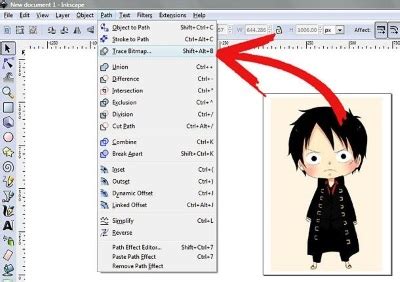 How To Trace An Image Using Inkscape