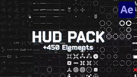 HUD Pack / Part 6 ( After Effects Template ) ★ AE Templates - YouTube