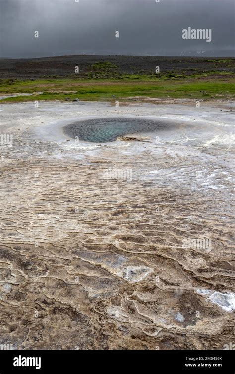 Hot Spring Hveravellir Geothermal Area Icelandic Highlands Suðurland