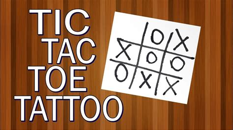 Magic Review Tic Tac Toe Tattoo By Eran Blizovsky Youtube