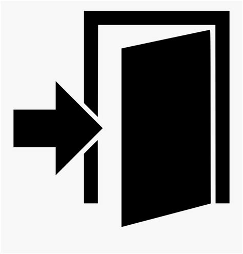 Exit Delete Close Remove Door Comments Exit Door Icon Png Free