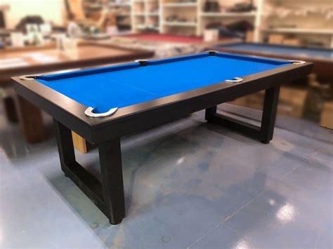 Special 7 Foot Slate Odyssey Pool Billiards Table With Blue Felt